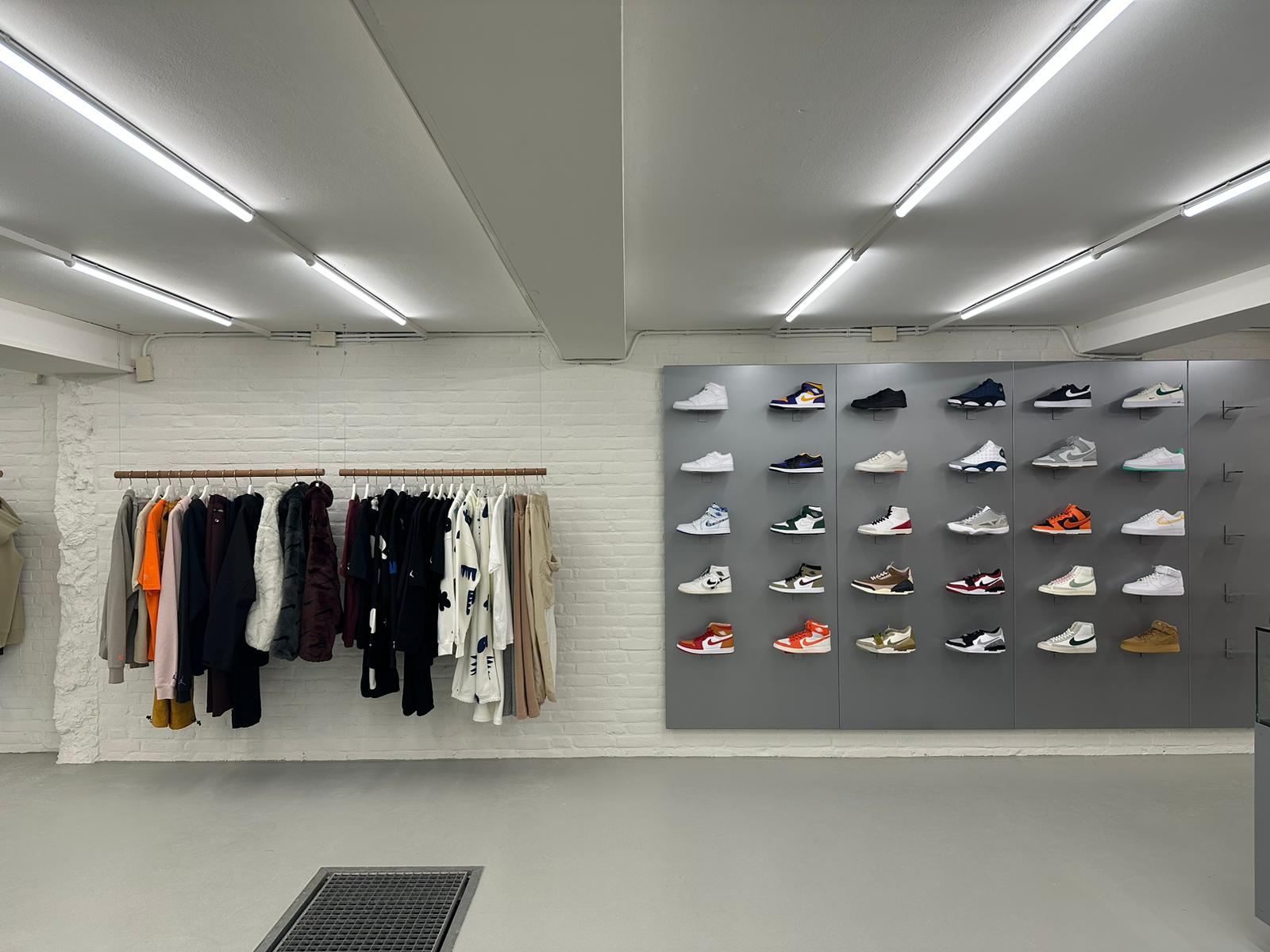 Schoenenwand van Project Keizergracht